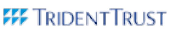 Trident Trust blue trident logo