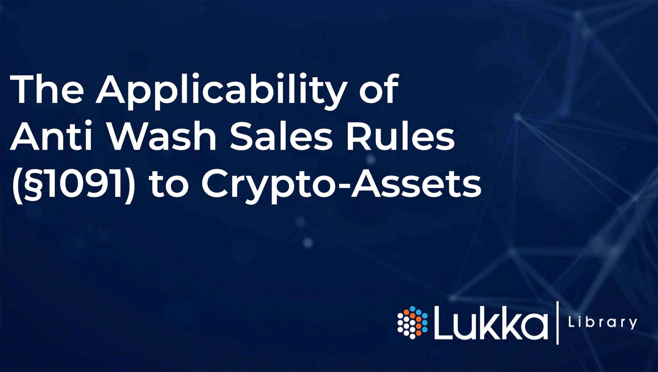 no wash sale rule for crypto