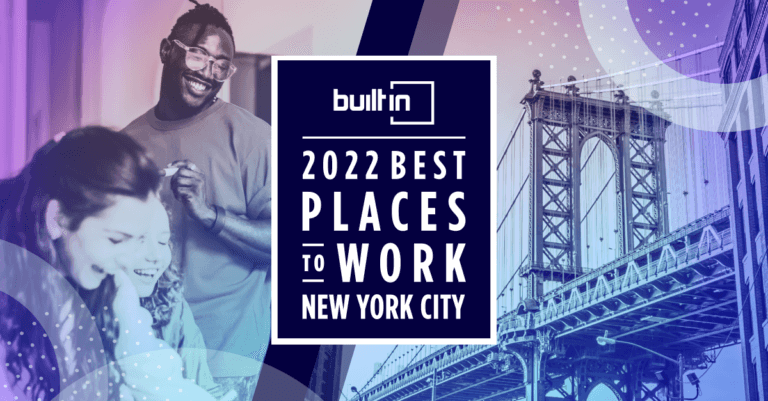 Lukka™ was named one of NYC's best places to work in 2022 by Built In