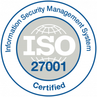 ISO/SEC 27001 Certification Badge
